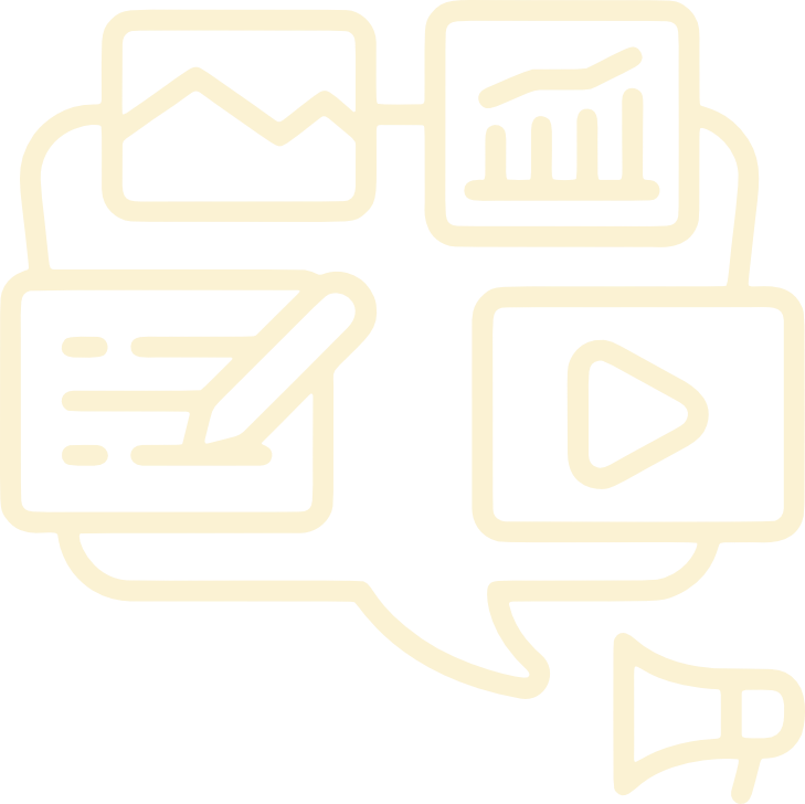 Social media marketing icon